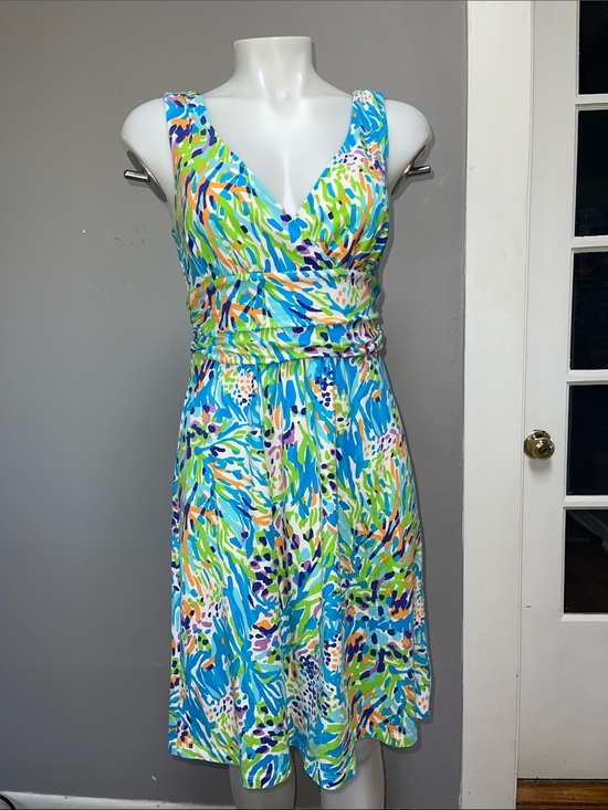 Lilly Pulitzer Dresses & Skirts - Lilly Pulitzer Shianne dress Sea Soiree tropical print pattern
